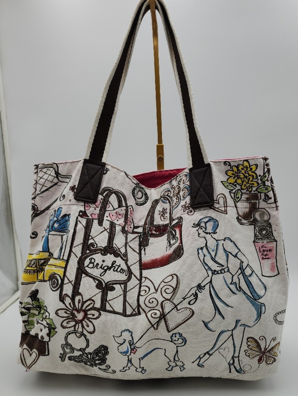 Colorful Brighton Tote Bag